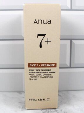 Anua 7+ Rice Ceramide Hydrating Barrier Serum 50ml NEW & SEALED